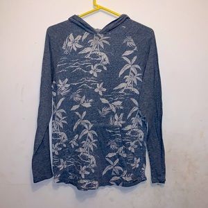 On The Byas Blue Tropical Shirt